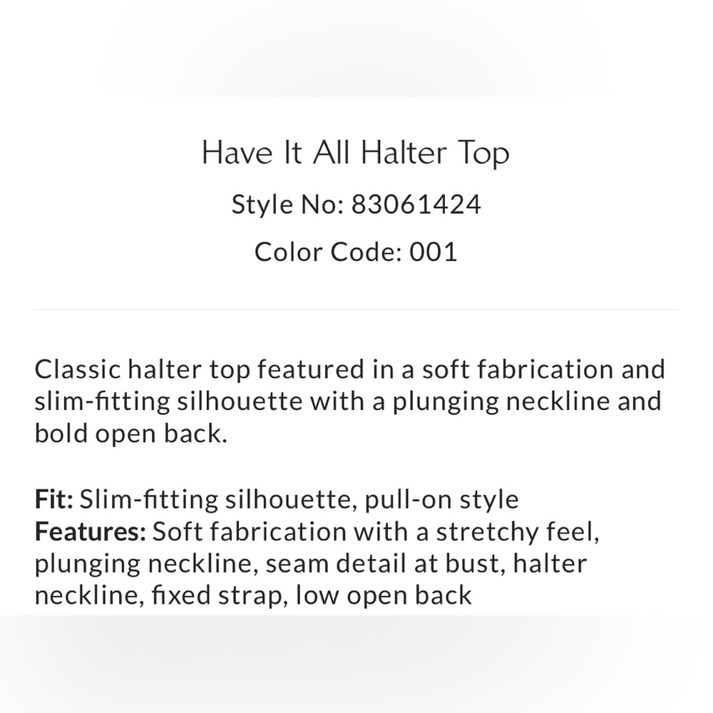 Free People Have It All Halter Top - Picture 5 of 5